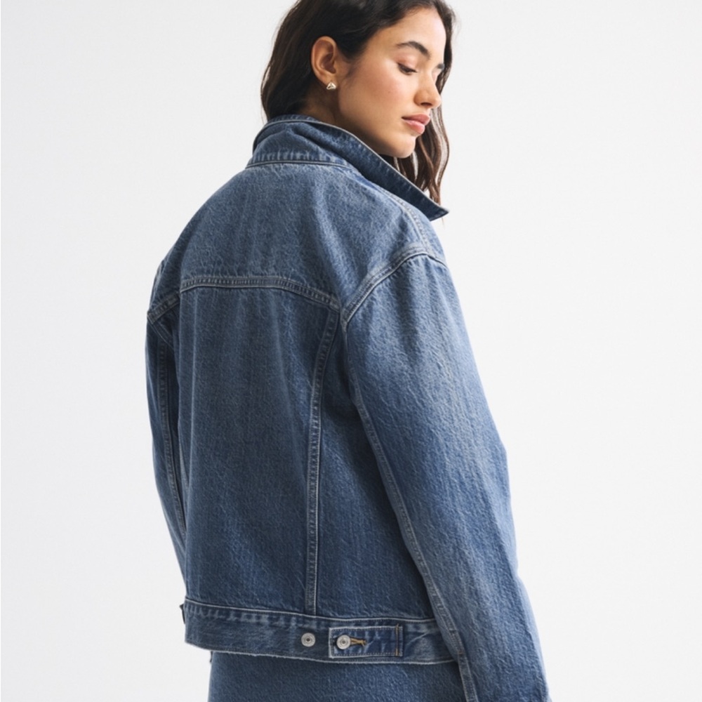 Abercrombie & Fitch Indigo Jean Jacket